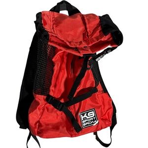 K9 sport sack orange dog carrier backpack size Large